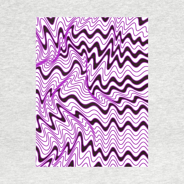 Zig Zag Abstract by Minxylynx4